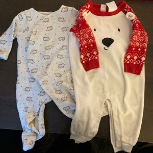 Polar bear onesies